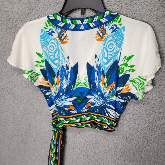 JEALOUS TOMATO Women's XSmall 2-Piece Hawaiian Top and Midi Skirt - Picture 4 of 14